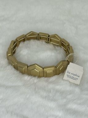 LIA SOPHIA GEOMETRIC STRETCH BRACELET